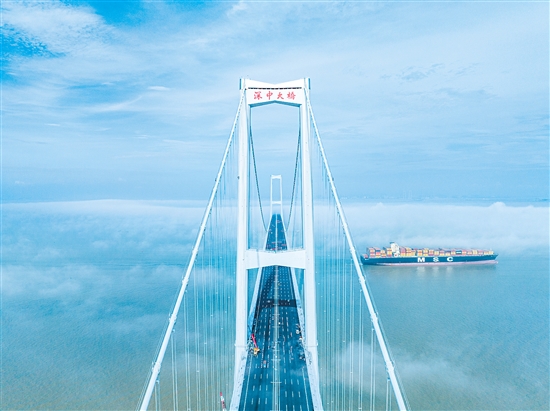 深中通道已于今年6月30日通車。