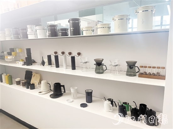 “江門制造”咖啡器具獲青睞。