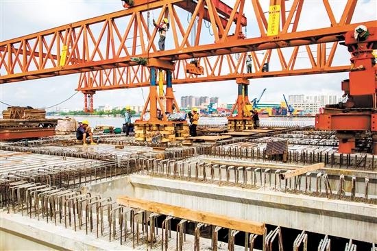 開平市三埠港搬遷項目建設(shè)有序推進(jìn)。