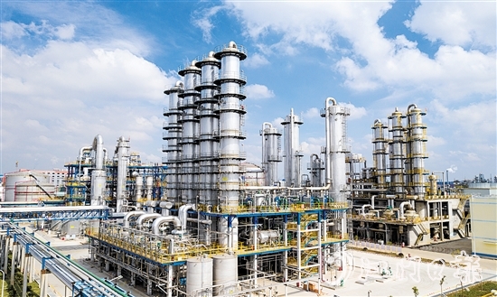 謙信化工在江蘇泰興的生產(chǎn)基地。