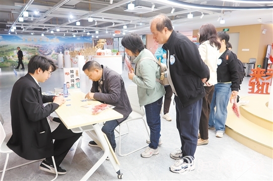 活動中，各位人才參與互動小游戲。