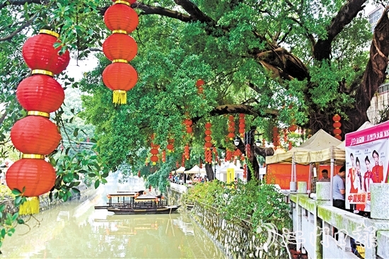 岸綠景美、人水和諧的生態(tài)畫卷在高村村緩緩展開。