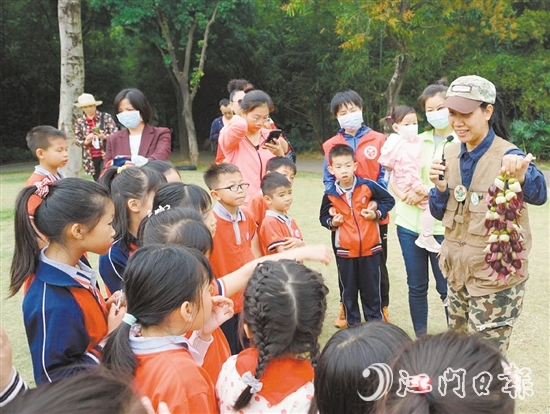 東湖公園舉辦科普活動(dòng)。