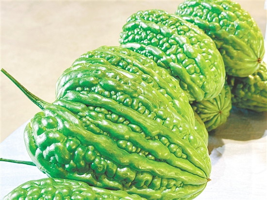 杜阮涼瓜“苦而不澀”。