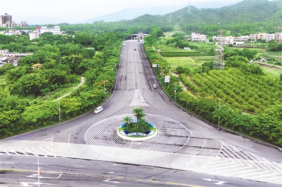 廣海高速出入口環(huán)境優(yōu)化。