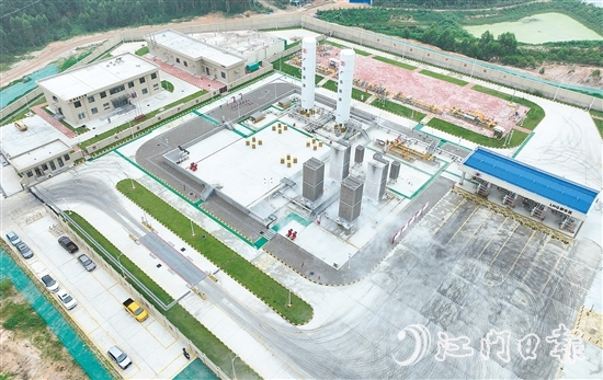 臺山首個天然氣綜合站正式投入運行，臺山用氣正式邁入“管道聯(lián)通、雙源保障”的新階段。