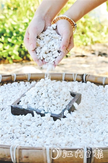 美如華合作社出品的葛粉成功入選第三批“臺山優(yōu)品”名錄。