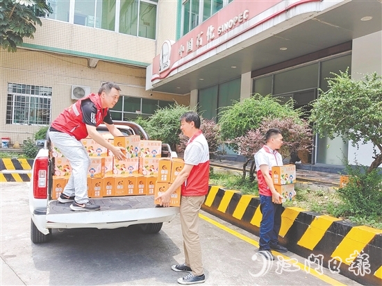 龍勝鎮(zhèn)將火龍果分批運(yùn)往蓬江、臺(tái)山、鶴山、恩平等地，一周內(nèi)售出1500余公斤，有效帶動(dòng)種植戶增收。