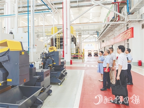 工商銀行江門分行深入企業(yè)調(diào)研，對接金融需求。