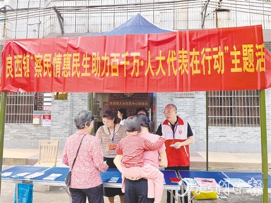 良西鎮(zhèn)人大組織開展主題活動。