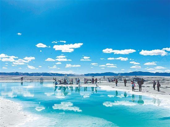 “甘青游”所到的景點景色優(yōu)美。