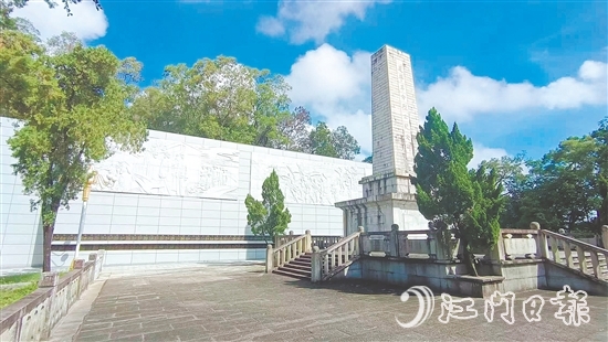 恩平革命烈士紀(jì)念碑已換新顏。