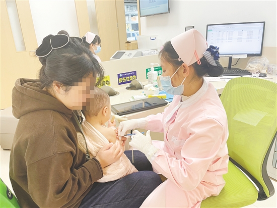 流感疫苗接種現(xiàn)場(chǎng)。