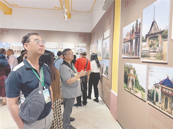 “百年僑韻·筑夢臺山”華僑建筑展覽多元展示僑鄉(xiāng)文化。