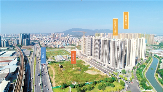 江海14號(hào)地實(shí)景圖。