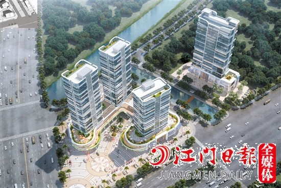 地塊效果圖。