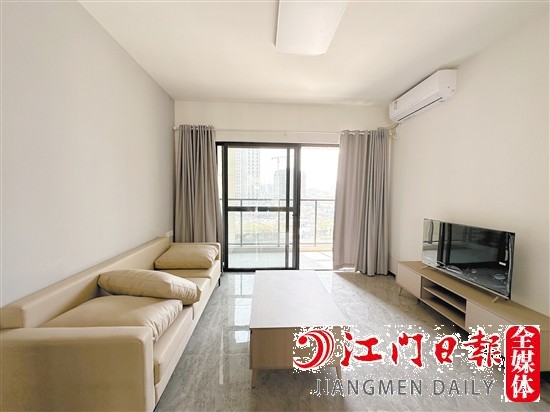 華庭公寓108平方米戶型樣板房。