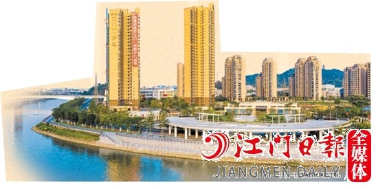 江門二沙島擁有優(yōu)美的江景。