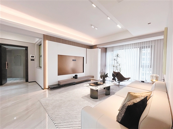 錦富匯景灣C位13幢樣板房。