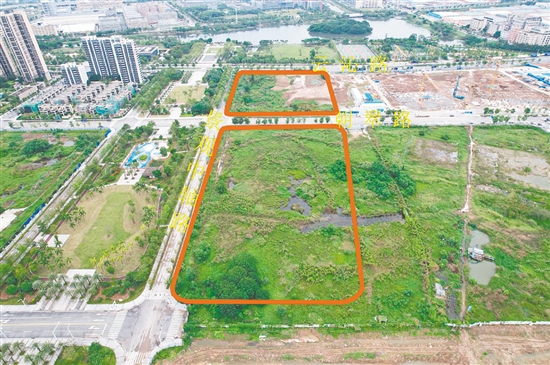 地塊實(shí)景圖。