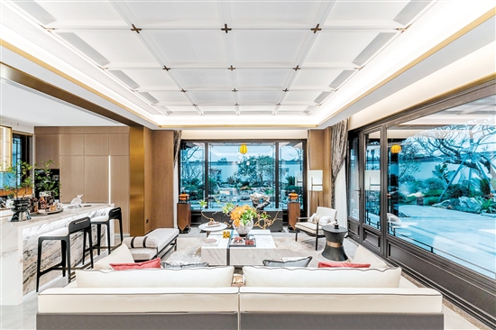 合院設計別具一格。