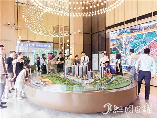 深中通道通車后，江門一些樓盤吸引了不少深圳客。