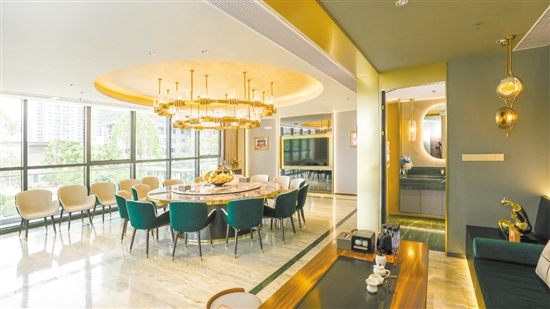 部分縣域樓盤高端大氣上檔次，受購房者青睞。