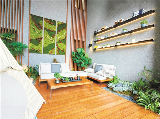 第四代住宅具有空間利用率高的特點(diǎn)。