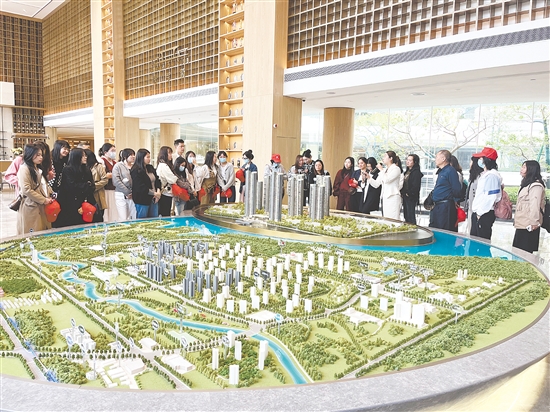 上半年，縣城樓盤吸引許多購房者的目光。