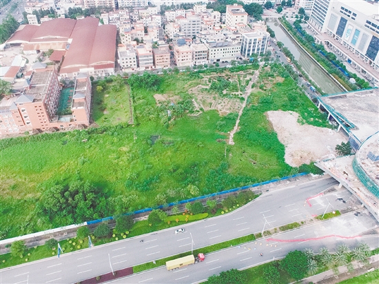 江門市JCR2025-130（江海15）號地實景圖。