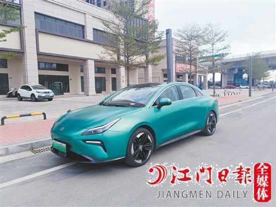 合創(chuàng)A06外觀時尚動感。