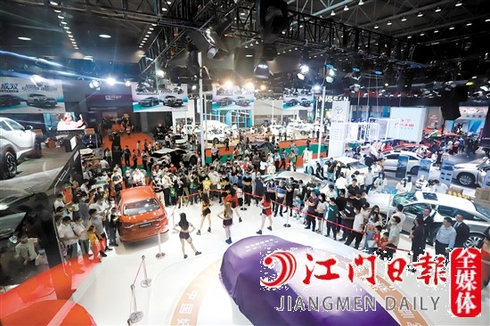 2021年“五一”車展現(xiàn)場(chǎng)。